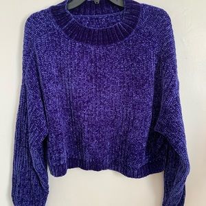 Knitted Purple Sweater